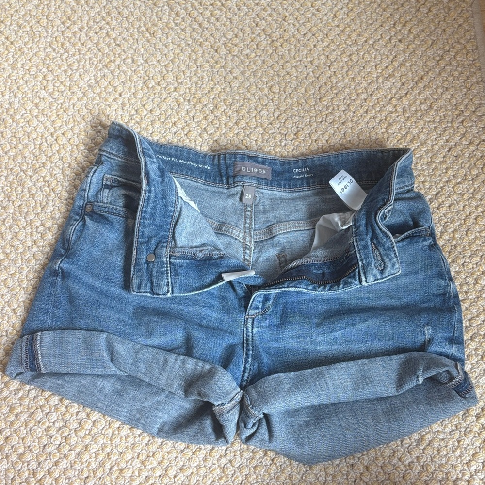 DL1961 Blue Jean Shorts